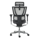 Ергономичен стол ERGOHUMAN IOO ELITE 2 - черна рамка - сив