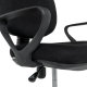 Работен офис стол Carmen 7551-2 - черен Работен офис стол Carmen 7551-2 - черен