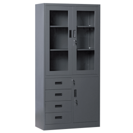 Метален шкаф Carmen CR-1278 E K SAND - графит Метален шкаф Carmen CR-1278 E K SAND - графит