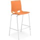 Бар столове FONDO HOCKER - GLOSS ORANGE