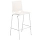 Бар столове FONDO HOCKER - GLOSS WHITE