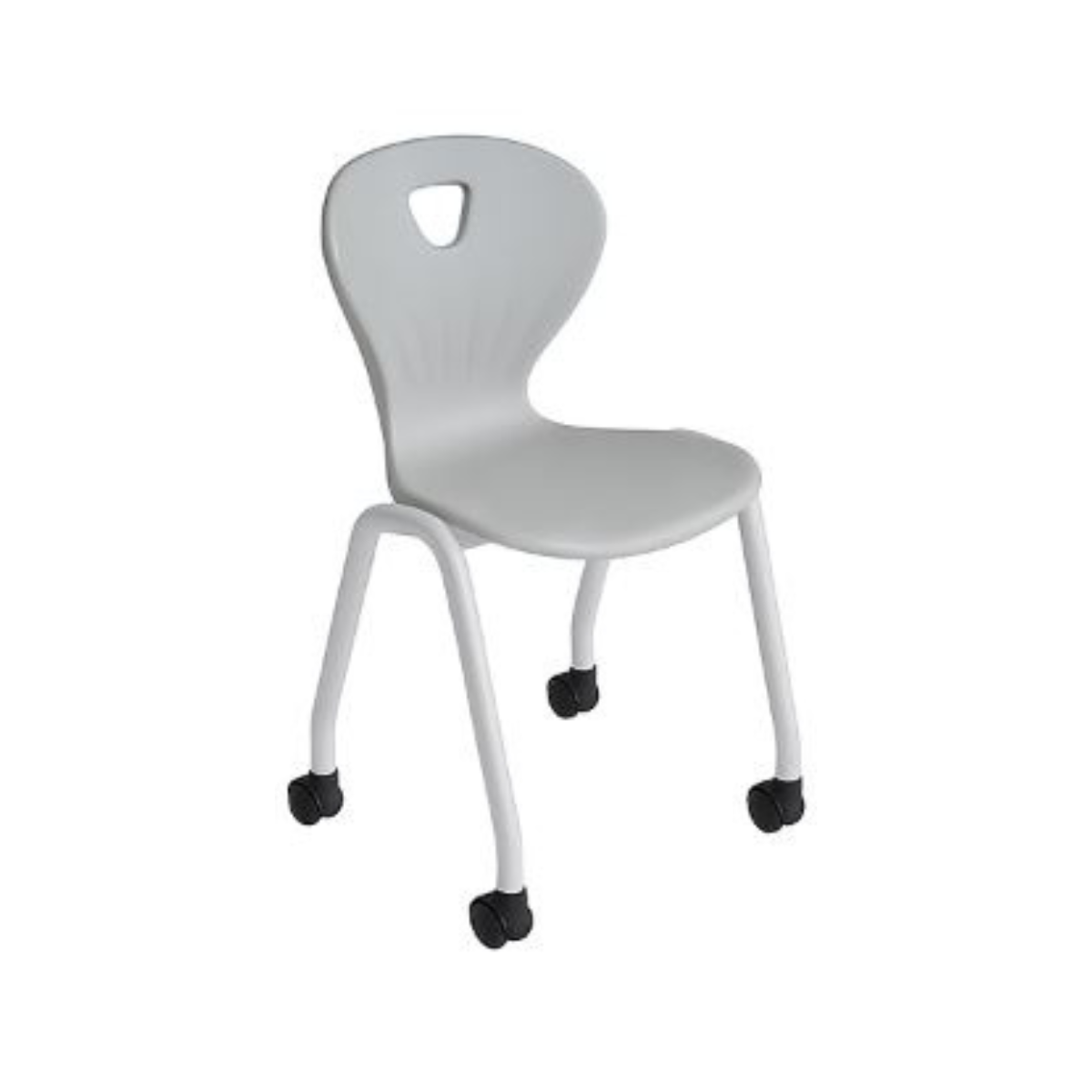УЧЕНИЧЕСКИ СТОЛ KORI NEW WHEELS - L - СИВ ПП